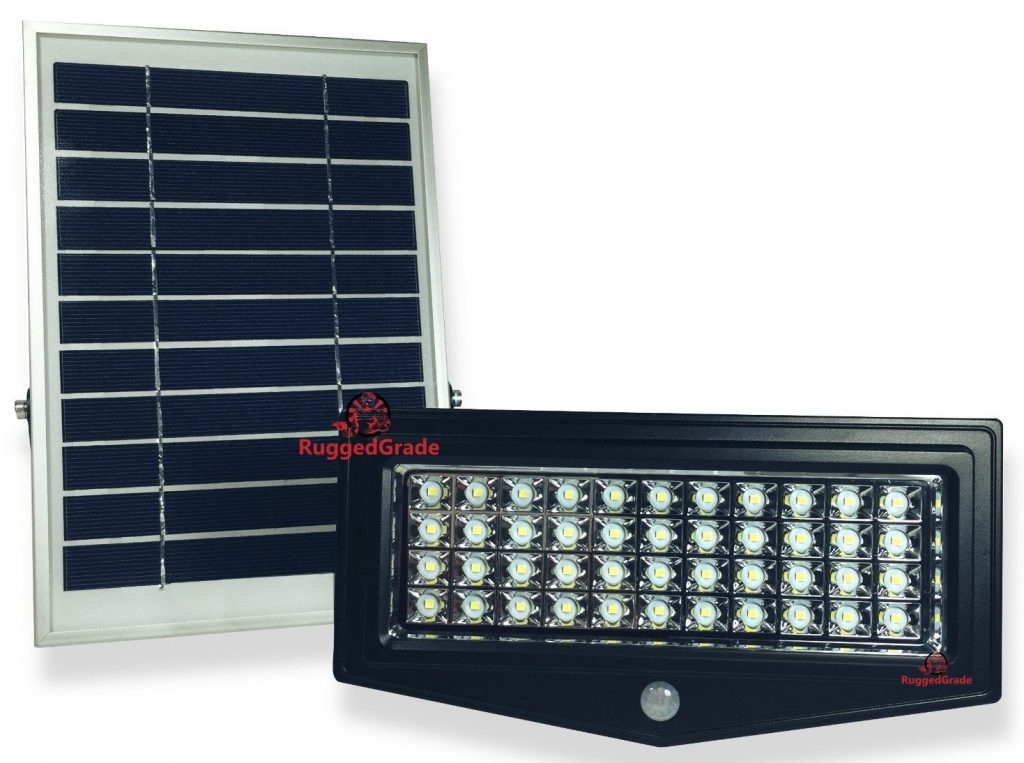 Solar Lights Outdoor Motion Sensor 100 COB 1000 Lumens Solar Lights Weatherproof