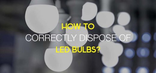 how to dispose of LED bulbs