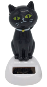 Solar Dancing Toy-Cat Bobble Head